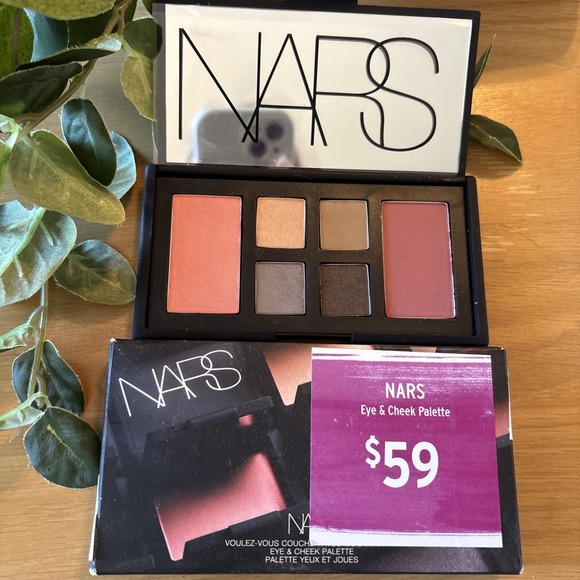 New NARS 4 Eyeshadow & 2 Blush Eye & Cheek Palette # 9986 6 Shades - Picture 1 of 4